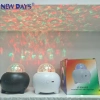 NEWDAYS brand's new cross-border Bluetooth music aurora projection light, moon light, RGB seven-color cool light, portable 3D surround home ambient light details Picture